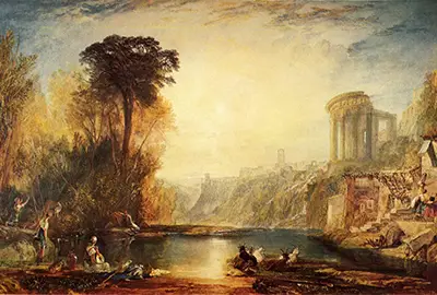 Landscape Composition of Tivoli William Turner